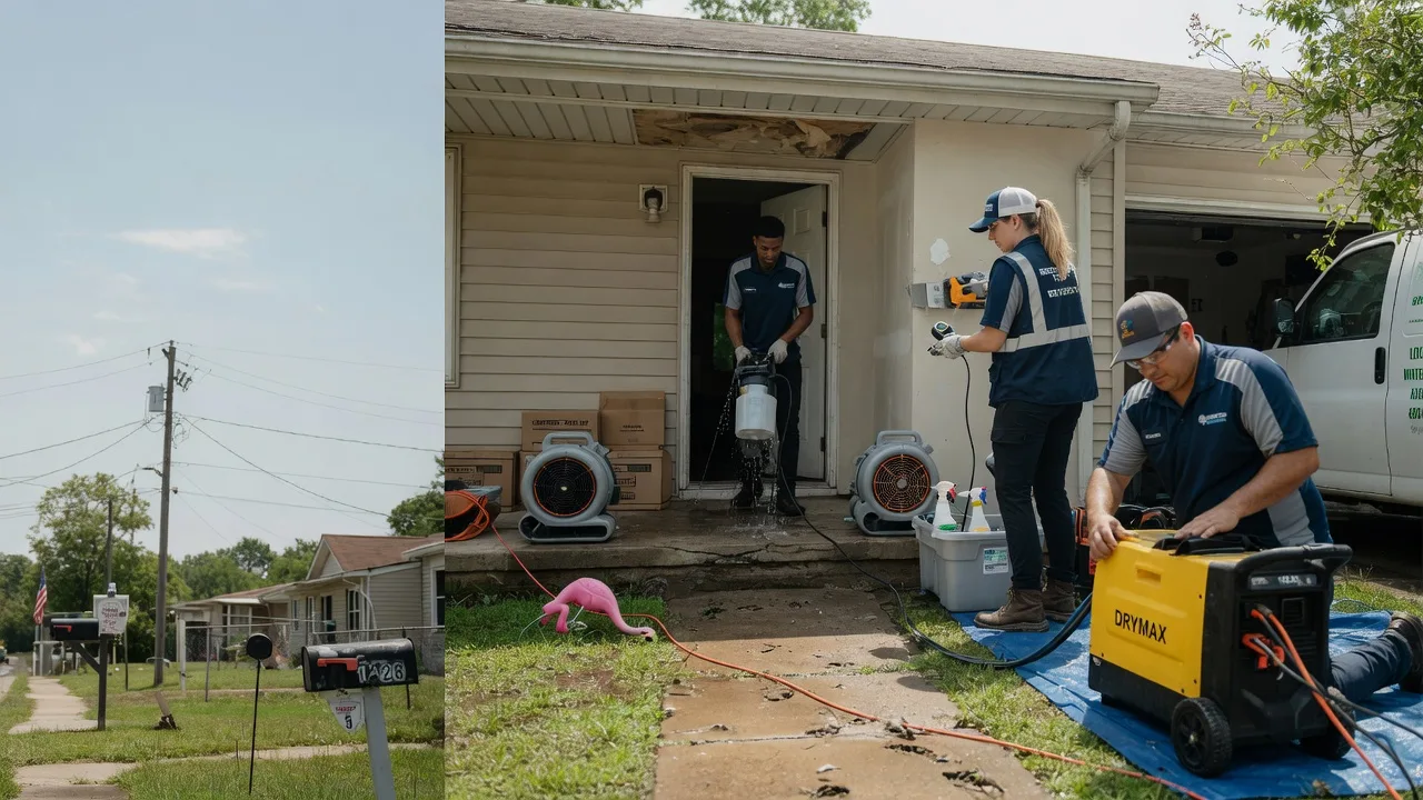 Storm Damage Water Removal in Westerville, OH near me